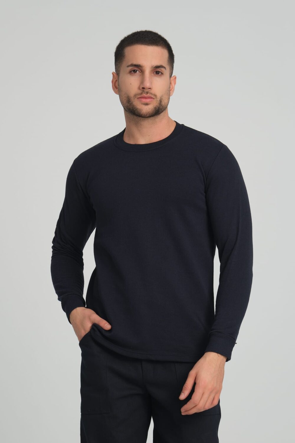 2 İplik Sweatshirt (0 Yaka) - Görsel 5